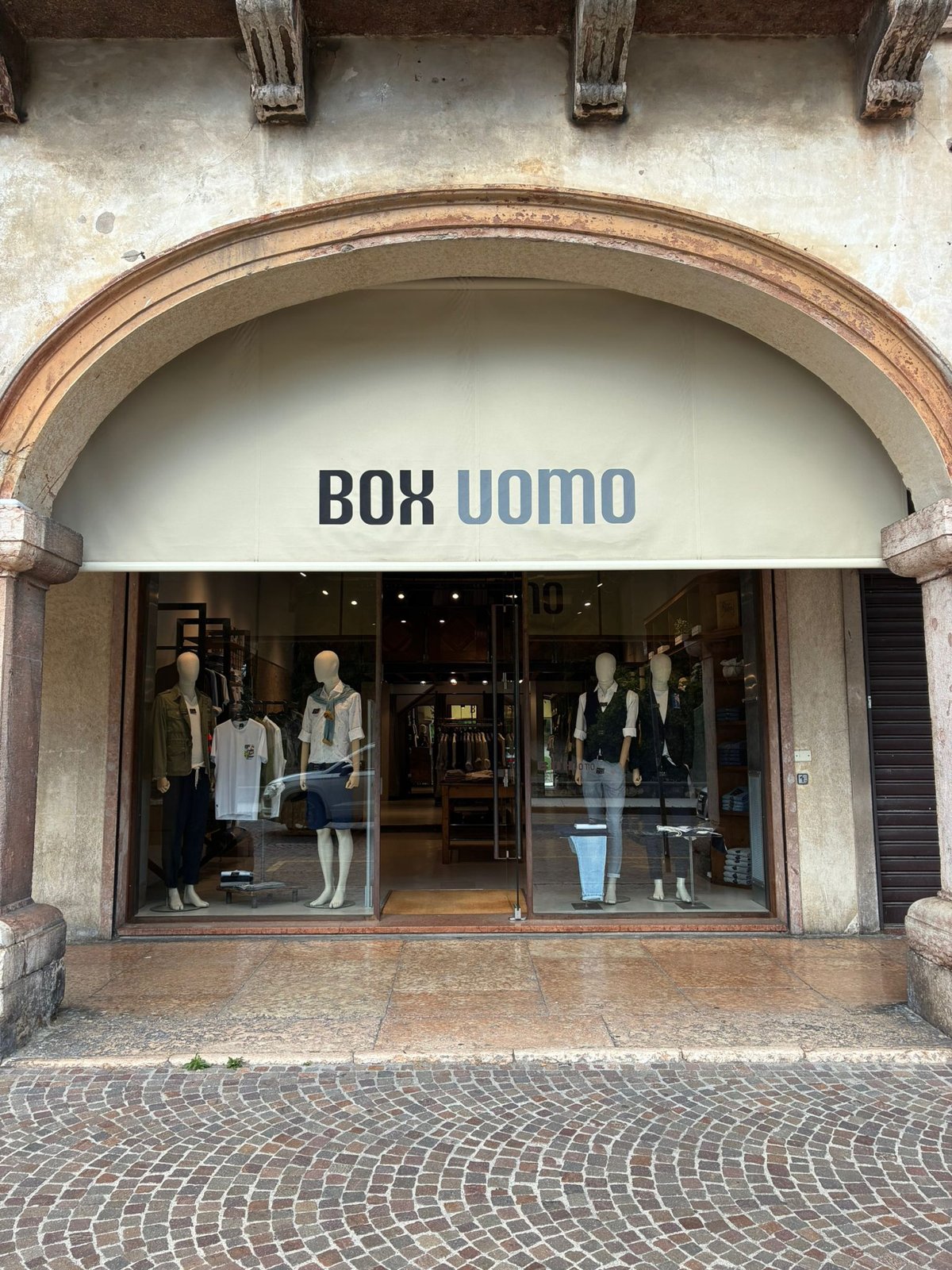 Facciata Box Uomo Castelfranco Veneto